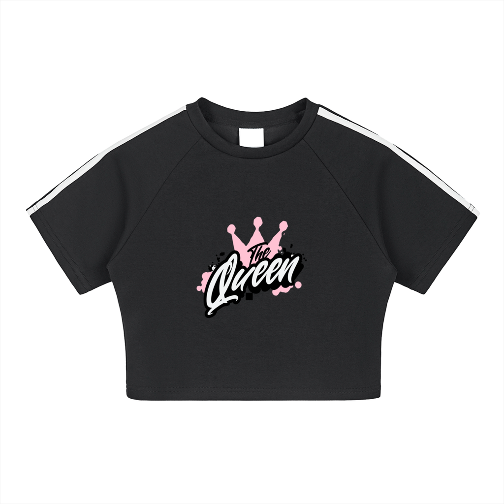 Taped Cooling Performance Crop Top