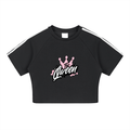 Taped Cooling Performance Crop Top